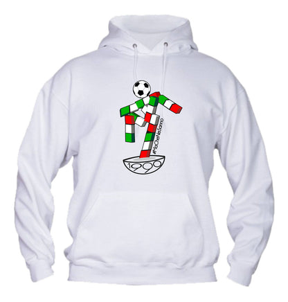 Felpa con cappuccio UOMO, DONNA & BAMBIN - #MACHENESANNO - Super vestibilità Top qualità - Social Crazy