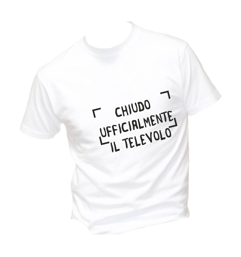 T-Shirt Uomo, Donna & Bambino - CHIUDO UFFICIALMENTE IL TELEVOTO - Maglietta Maglia Tshirt Super vestibilità Top qualità