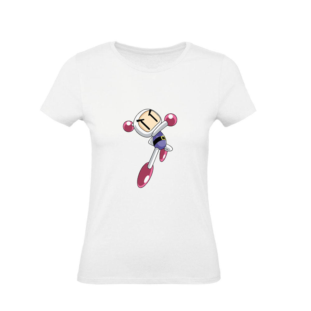 T-Shirt Uomo, Donna & Bambino - BOMBERMAN - Maglietta Maglia Tshirt Super vestibilità Top qualità