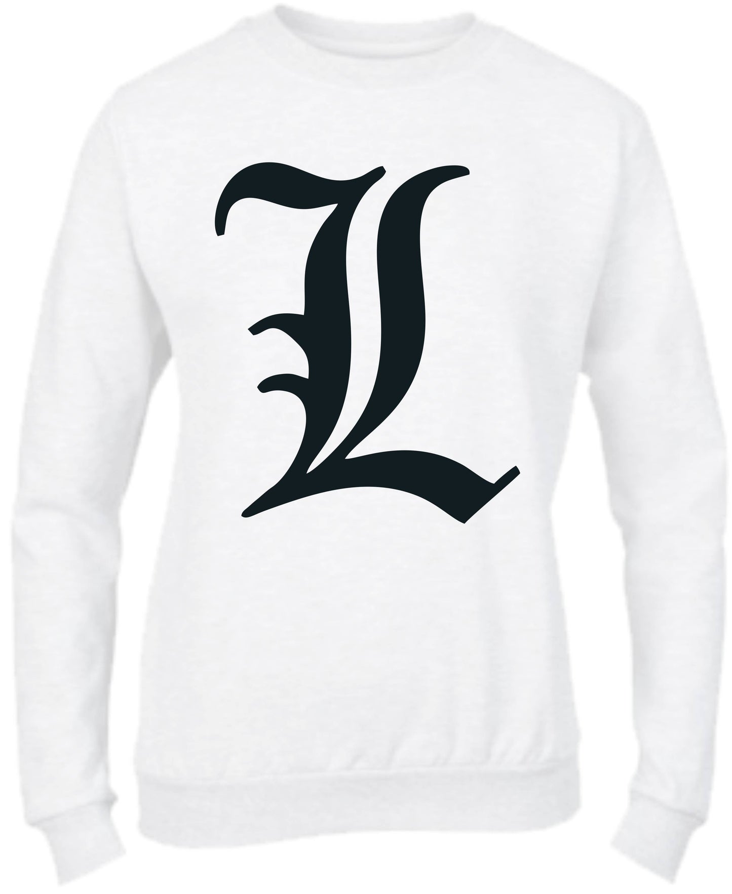 Felpa Girocollo UOMO, DONNA & BAMBIN - LAWLIET DEATH NOTE - Super vestibilità Top qualità