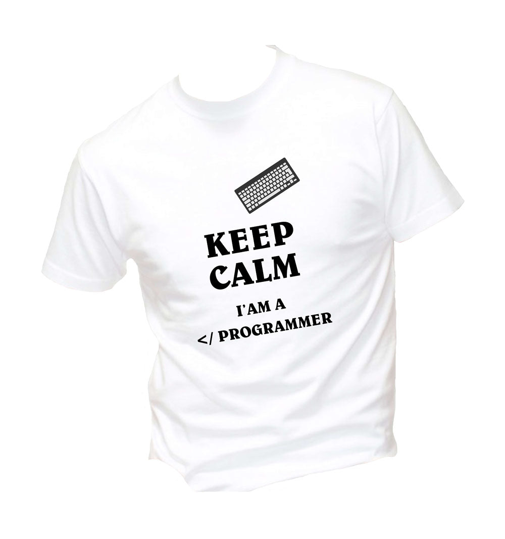 T-Shirt Uomo & Bambino - I'M A PROGRAMMER - Maglietta Maglia Tshirt Super vestibilità Top qualità - Social Crazy