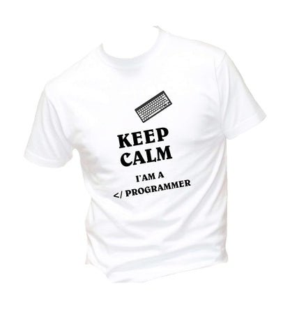 T-Shirt Uomo & Bambino - I'M A PROGRAMMER - Maglietta Maglia Tshirt Super vestibilità Top qualità - Social Crazy