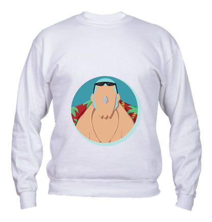 Felpa Girocollo UOMO, DONNA & BAMBIN - FRANKY - Super vestibilità Top qualità