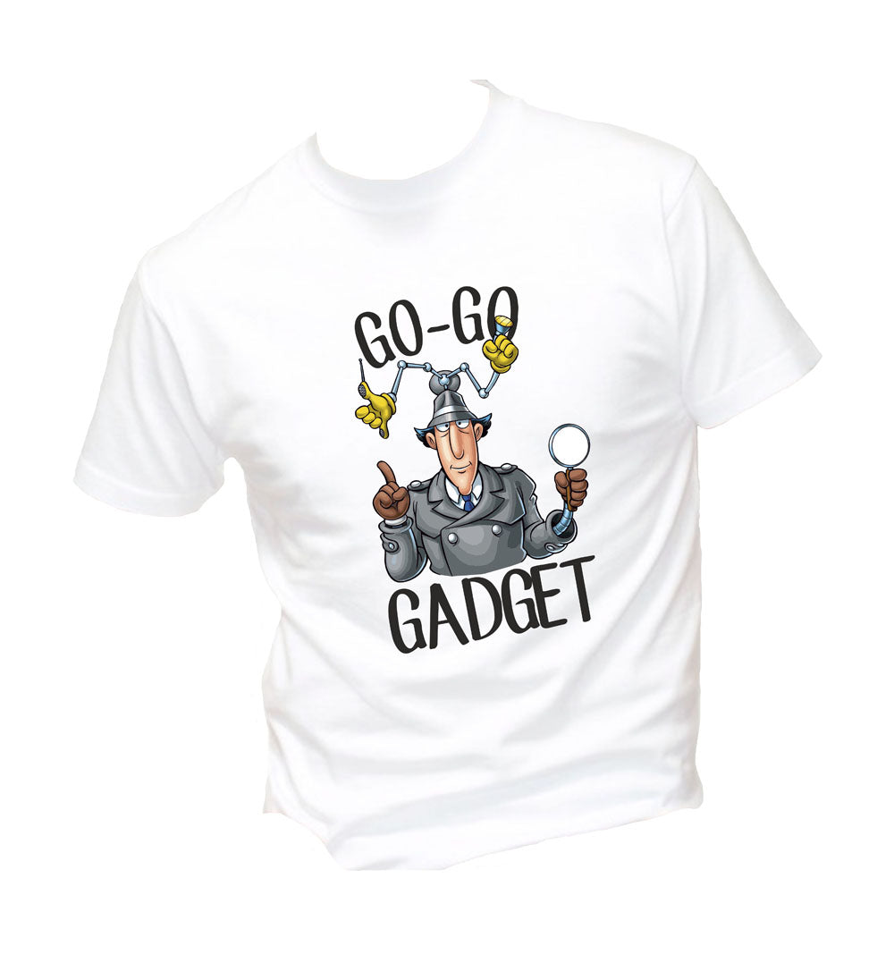 T-Shirt Uomo & Bambino - GO-GO GADGET - Maglietta Maglia Tshirt Super vestibilità Top qualità - Social Crazy