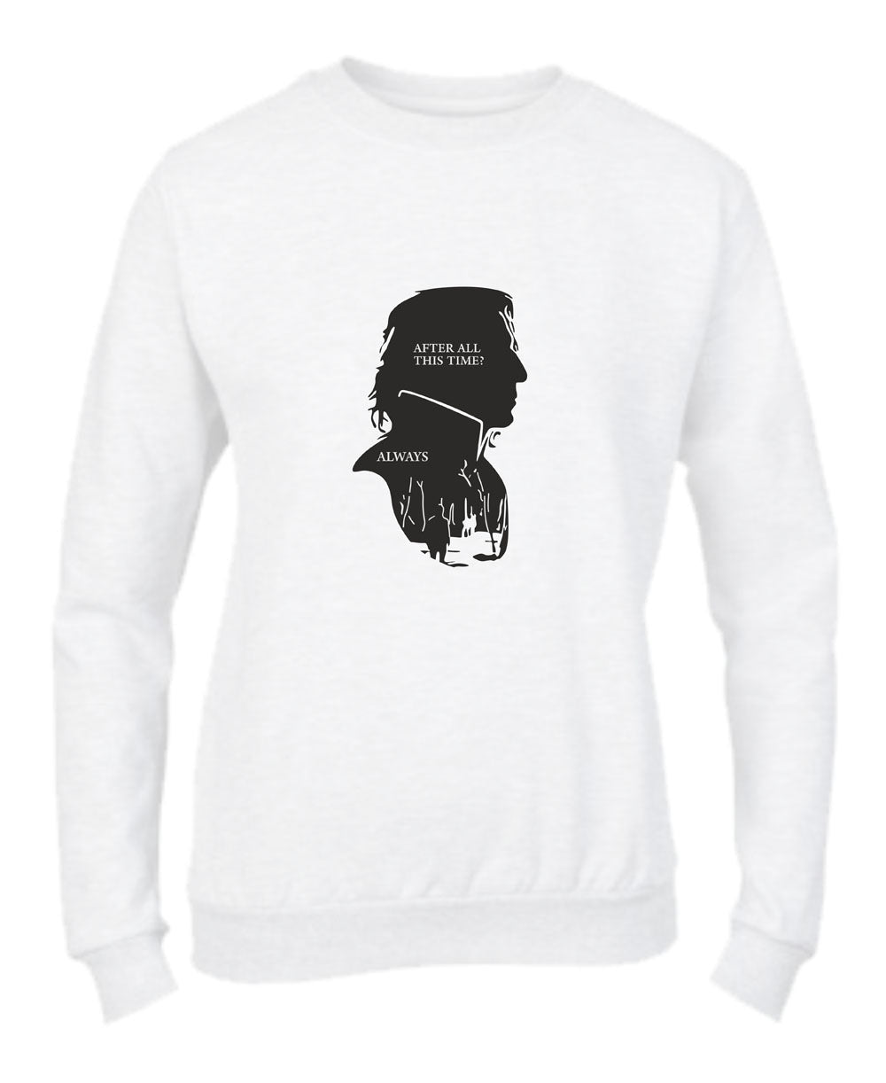Felpa Girocollo UOMO, DONNA & BAMBIN - AFTER ALL THIS TIME - Super vestibilità Top qualità - Social Crazy