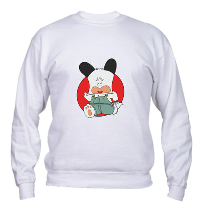 Felpa Girocollo UOMO, DONNA & BAMBIN - HELLO SPANK - Super vestibilità Top qualità