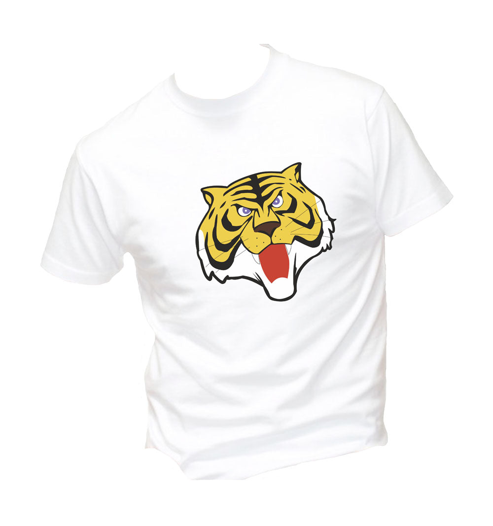 T-Shirt Uomo & Bambino - L'UOMO TIGRE HEAD - Maglietta Maglia Tshirt Super vestibilità Top qualità