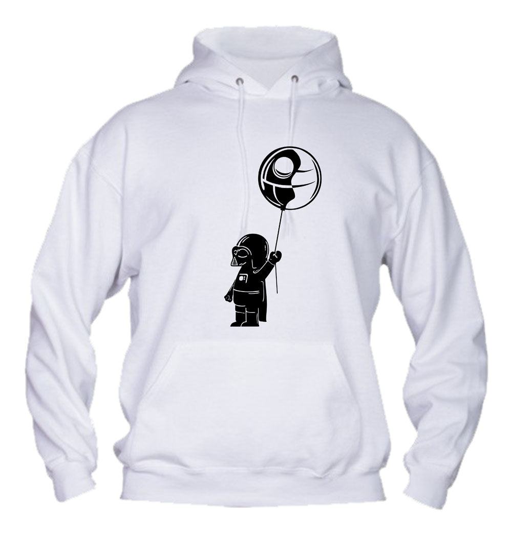 Felpa con cappuccio UOMO, DONNA & BAMBIN - BABY DARTH VADER - Super vestibilità Top qualità