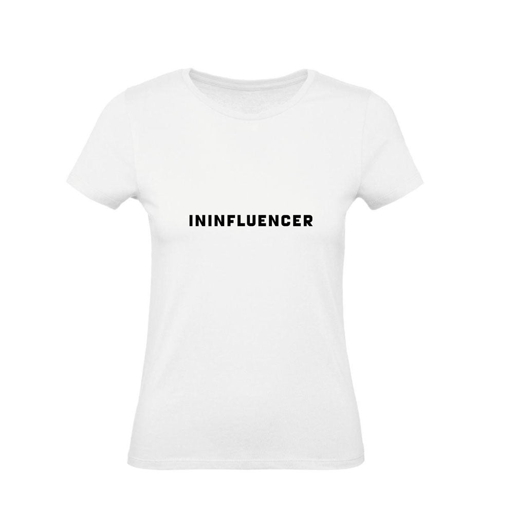 T-Shirt Uomo Donna & Bambino - ININFLUENCER  - Maglietta Maglia Tshirt Super vestibilità Top qualità
