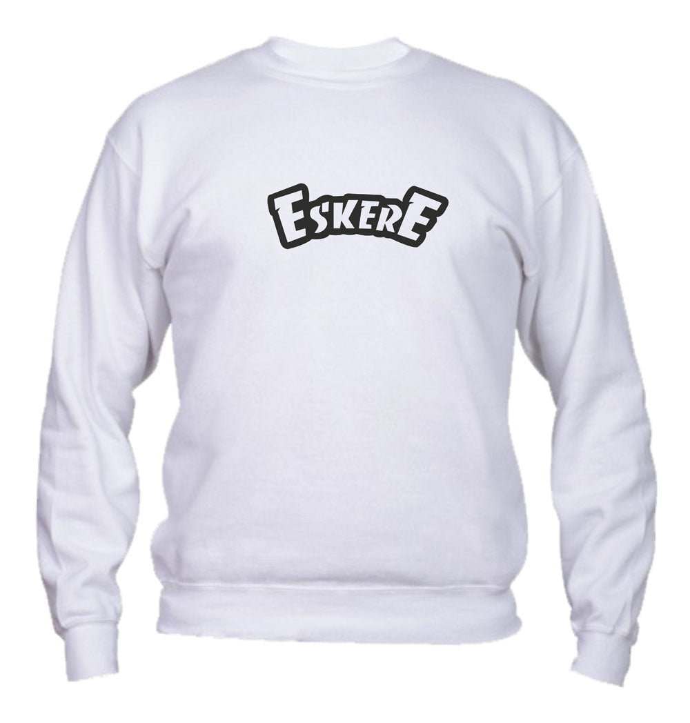 Felpa Girocollo UOMO, DONNA & BAMBIN - ESKERE - Super vestibilità Top qualità - Social Crazy