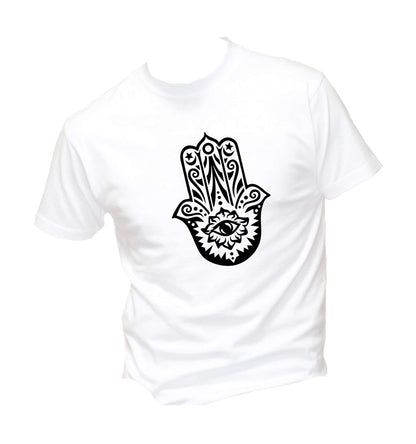 T-Shirt Uomo Donna & Bambino - MANO DI FATIMA - Maglietta Maglia Tshirt Super vestibilità Top qualità
