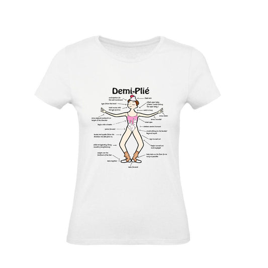 T-Shirt Donna & Bambino - DEMI-PLIÈ - Maglietta Maglia Tshirt Super vestibilità Top qualità