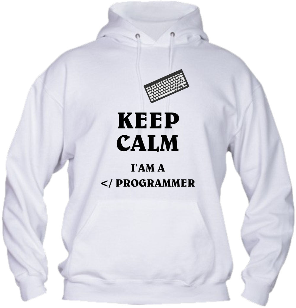 Felpa con cappuccio UOMO, DONNA & BAMBIN - I'M A PROGRAMMER - Super vestibilità Top qualità