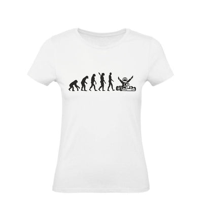 T-Shirt Uomo Donna & Bambino - KARTING EVOLUTION - Maglietta Maglia Tshirt Super vestibilità Top qualità