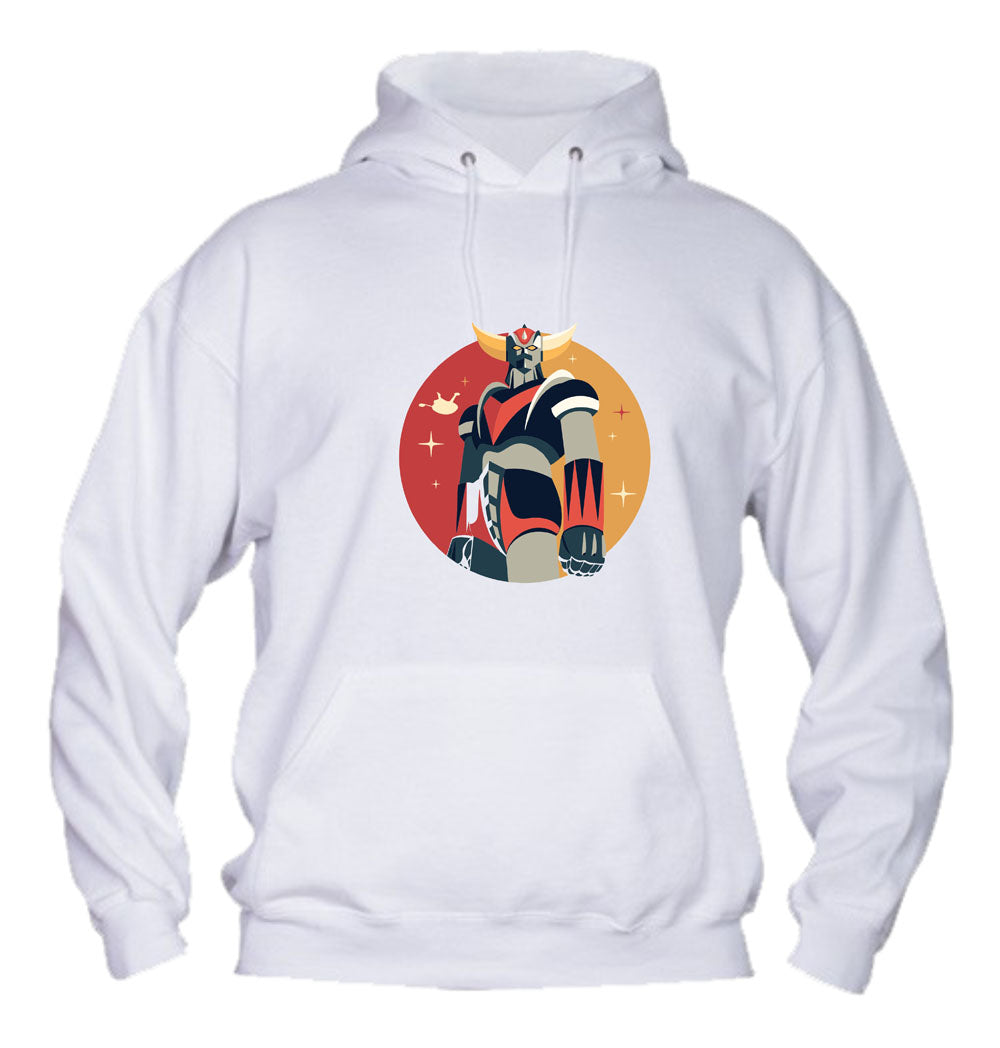 Felpa con cappuccio UOMO & BAMBIN - GOLDRAKE - Super vestibilità Top qualità - Social Crazy