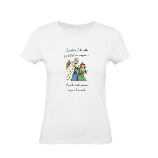 T-Shirt Donna & Bambino - BELLE ARMADIO - Maglietta Maglia Tshirt Super vestibilità Top qualità