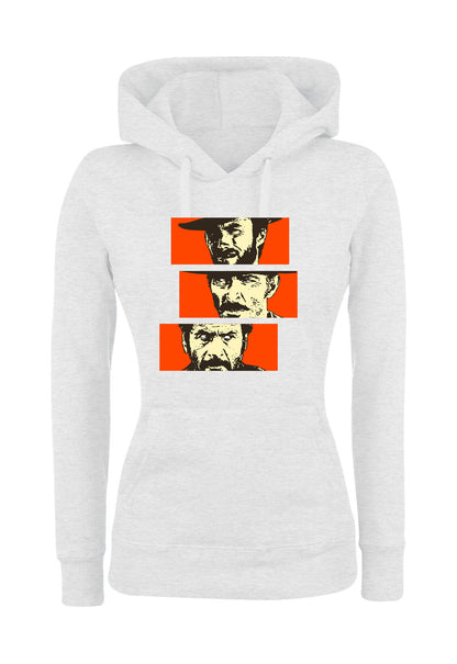 Felpa con cappuccio UOMO, DONNA & BAMBIN - IL BUONO IL BRUTTO IL CATTIVO - Super vestibilità Top qualità