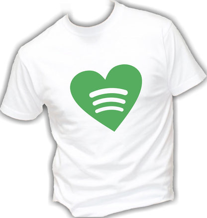 T-Shirt Uomo Donna & Bambino - LOVE MUSIC - Maglietta Maglia Tshirt Super vestibilità Top qualità