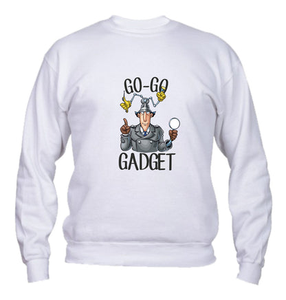 Felpa Girocollo UOMO & BAMBIN - GO-GO GADGET - Super vestibilità Top qualità