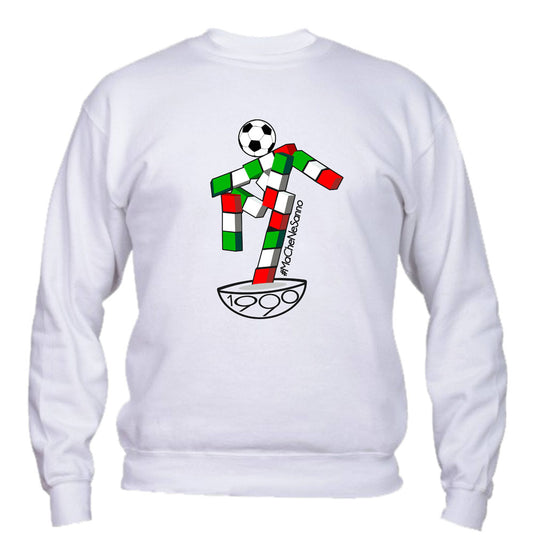 Felpa Girocollo UOMO, DONNA & BAMBIN - #MACHENESANNO - Super vestibilità Top qualità