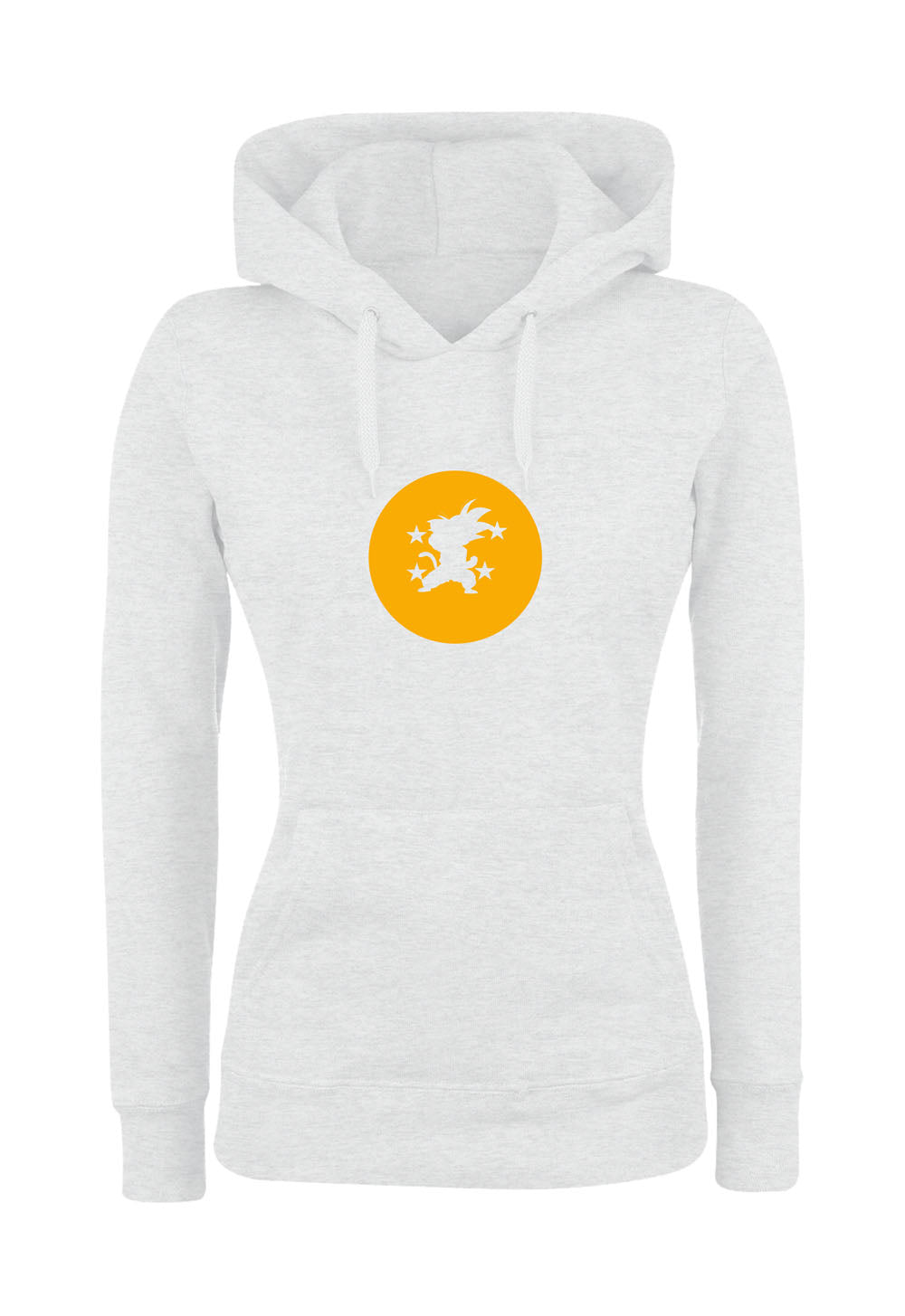 Felpa con cappuccio UOMO, DONNA & BAMBIN - GOKU - SFERA DEL DRAGO - Super vestibilità Top qualità