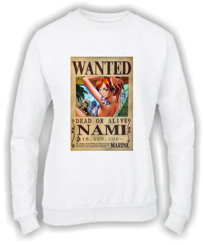 Felpa Girocollo UOMO, DONNA & BAMBIN - NAMI DEAD OR ALIVE - Super vestibilità Top qualità
