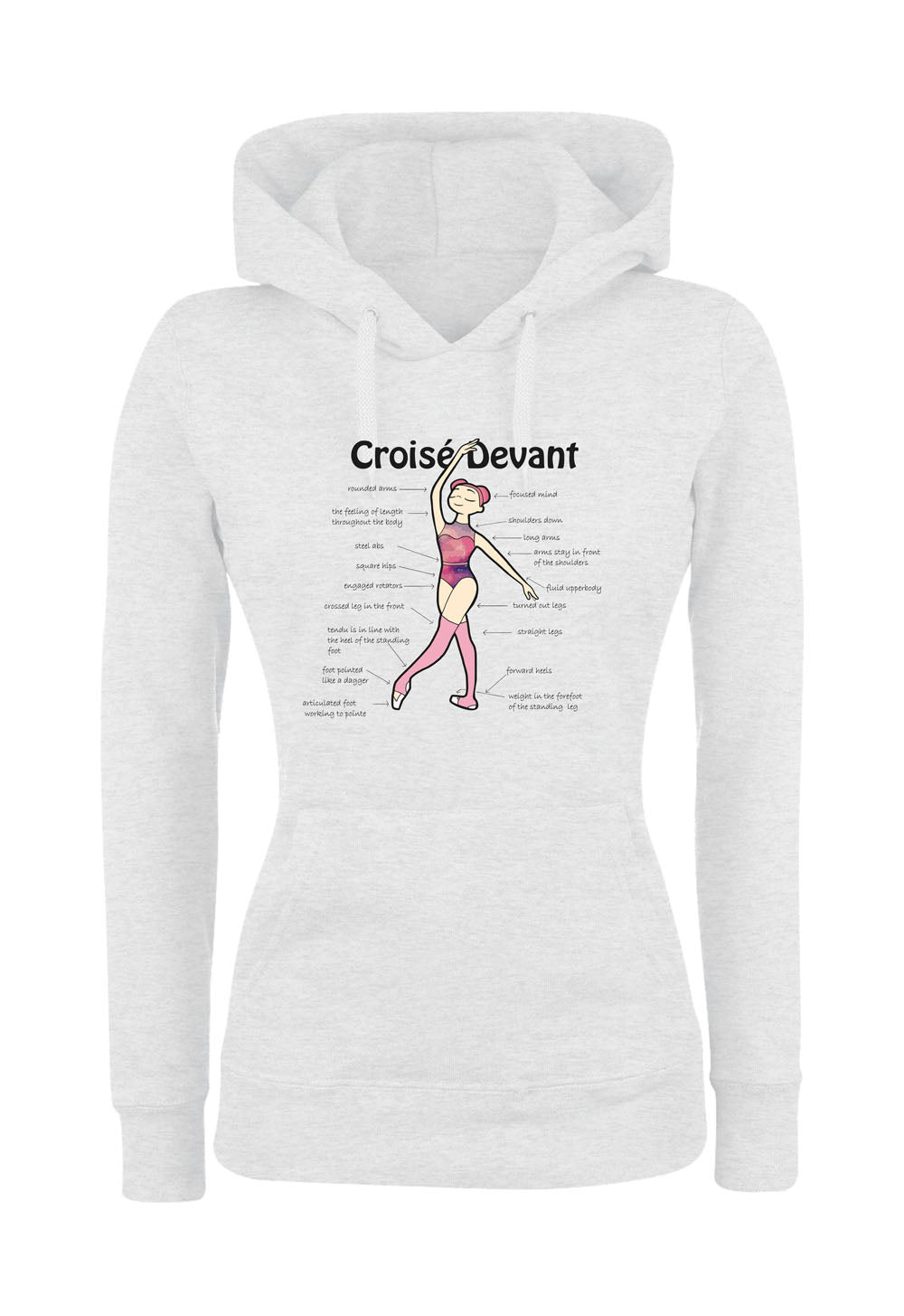 Felpa con cappuccio DONNA & BAMBIN - CROISÈ DEVANT - Super vestibilità Top qualità