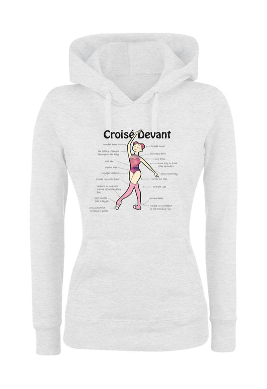 Felpa con cappuccio DONNA & BAMBIN - CROISÈ DEVANT - Super vestibilità Top qualità