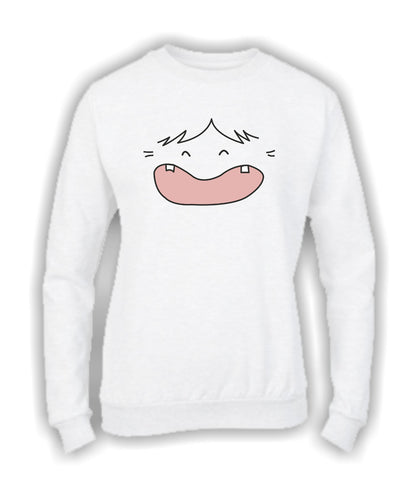 Felpa Girocollo UOMO, DONNA & BAMBIN - HELLO SPANK LINE ART - Super vestibilità Top qualità