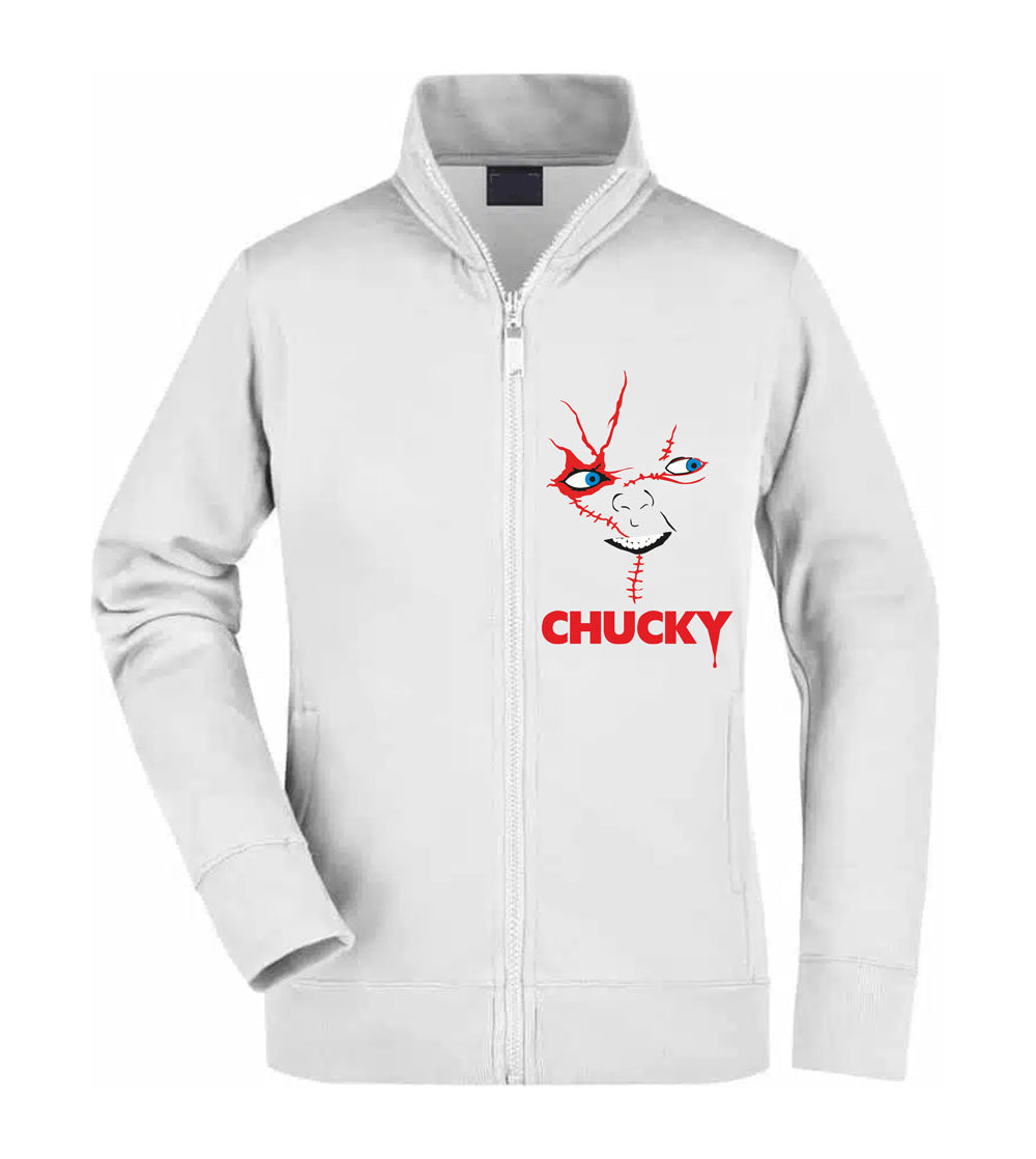 Felpa Unisex Full Zip - CHUCKY - Super vestibilità Top qualità