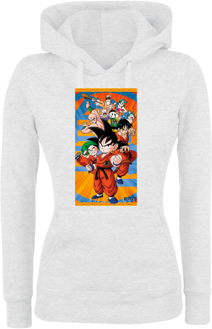 Felpa con cappuccio UOMO, DONNA & BAMBIN - DRAGON BALL - Super vestibilità Top qualità