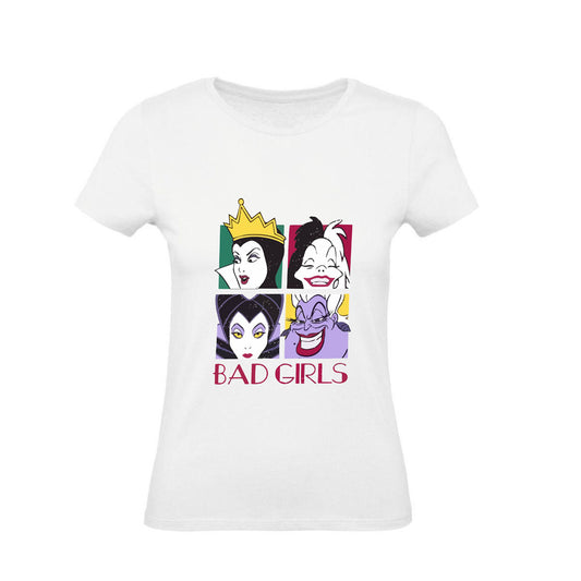 T-Shirt Donna & Bambino - BAD GIRLS - Maglietta Maglia Tshirt Super vestibilità Top qualità