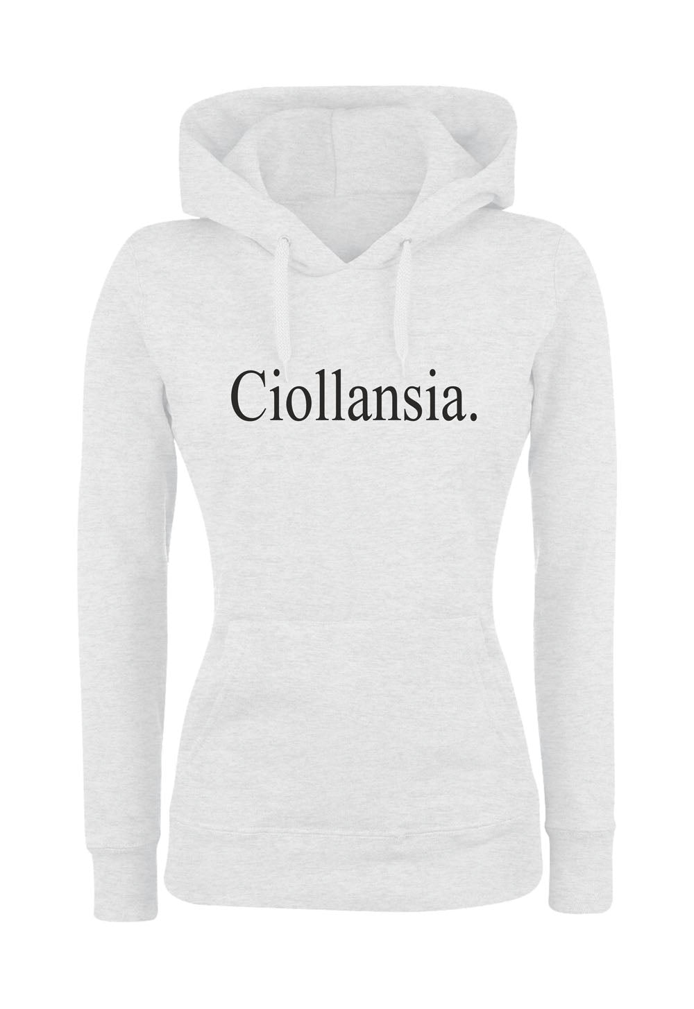 Felpa con cappuccio UOMO, DONNA & BAMBIN - CIOLLANSIA - Super vestibilità Top qualità