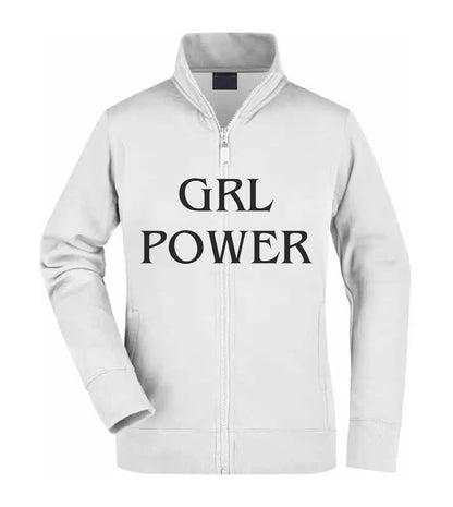 Felpa Unisex Full Zip - GRL POWER - Super vestibilità Top qualità