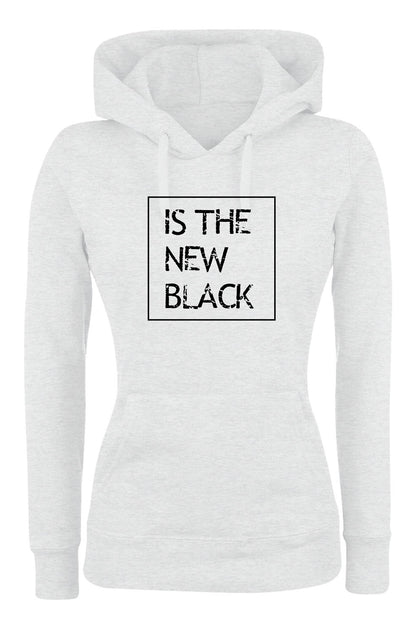 Felpa con cappuccio UOMO, DONNA & BAMBIN - IS THE NEW BLACK - Super vestibilità Top qualità