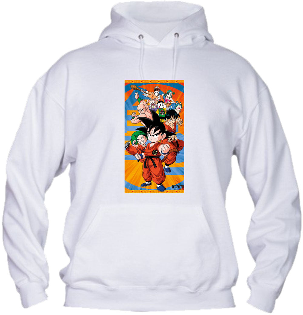 Felpa con cappuccio UOMO, DONNA & BAMBIN - DRAGON BALL - Super vestibilità Top qualità