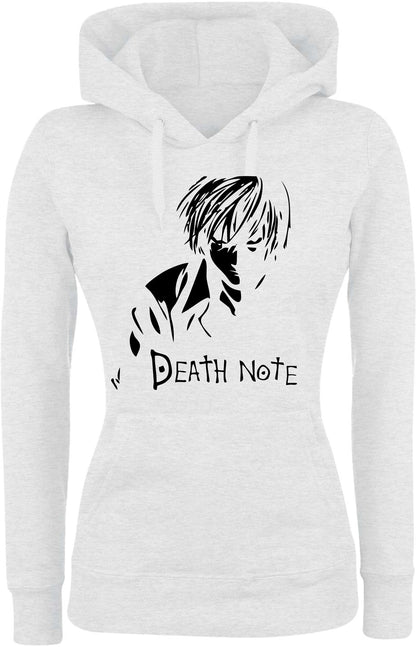 Felpa con cappuccio UOMO, DONNA & BAMBIN - DEATH NOTE - LIGHT - Super vestibilità Top qualità