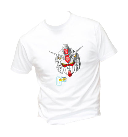 T-Shirt Uomo, Donna & Bambino - GUNDAM HEAD - Maglietta Maglia Tshirt Super vestibilità Top qualità