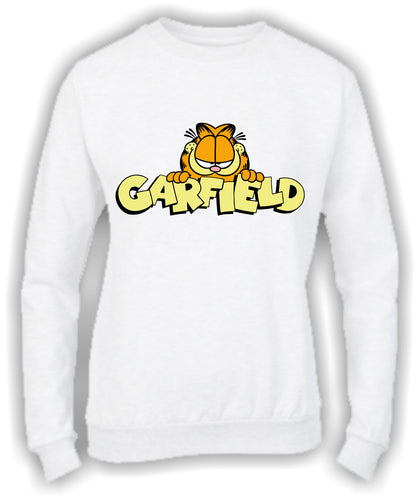Felpa Girocollo UOMO, DONNA & BAMBIN - GARFIELD - Super vestibilità Top qualità