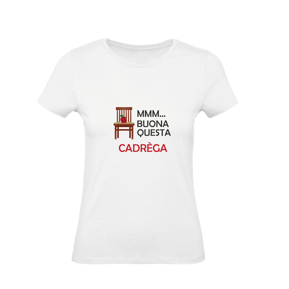 T-Shirt Uomo, Donna & Bambino - BUONA QUESTA CADREGA - Maglietta Maglia Tshirt Super vestibilità Top qualità