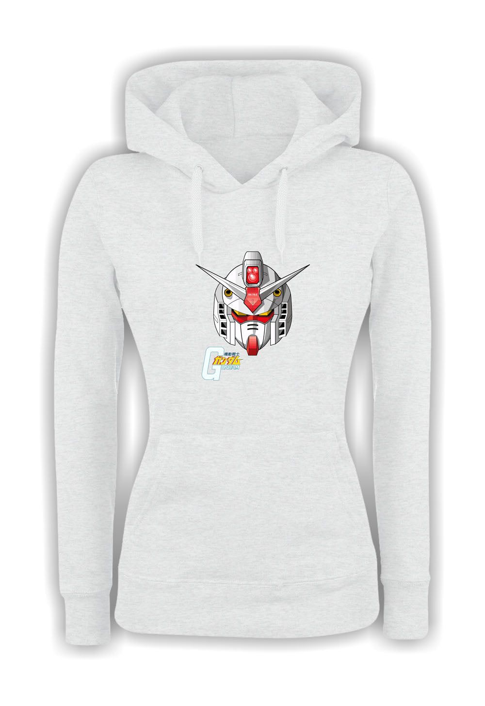 Felpa con cappuccio UOMO, DONNA & BAMBIN - GUNDAM HEAD - Super vestibilità Top qualità