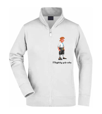 Felpa Unisex Full Zip - GUYBRUSH TREEPWOOD - Super vestibilità Top qualità