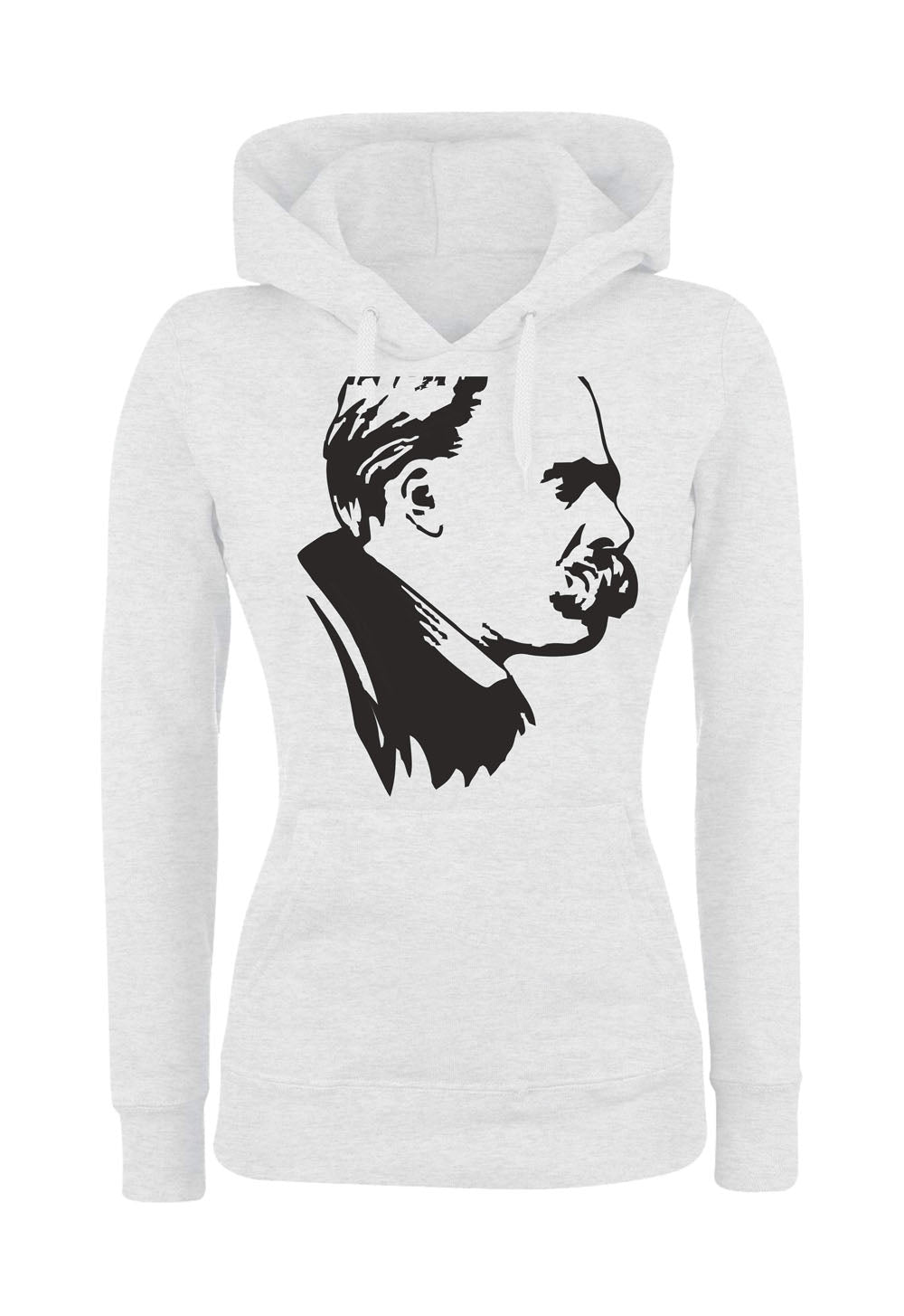 Felpa con cappuccio UOMO, DONNA & BAMBIN - Friedrich Nietzsche - Super vestibilità Top qualità - Social Crazy