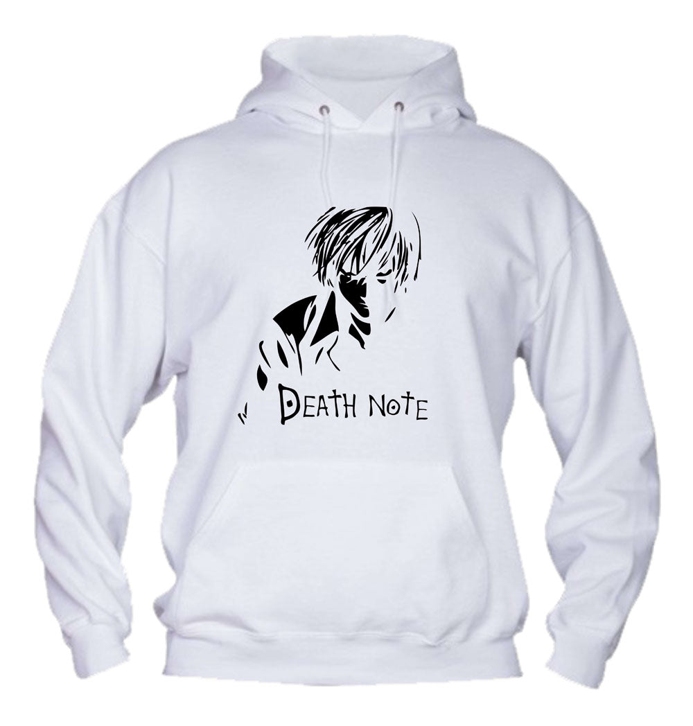 Felpa con cappuccio UOMO, DONNA & BAMBIN - DEATH NOTE - LIGHT - Super vestibilità Top qualità