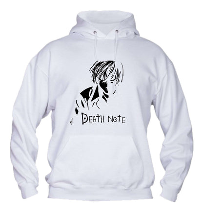 Felpa con cappuccio UOMO, DONNA & BAMBIN - DEATH NOTE - LIGHT - Super vestibilità Top qualità