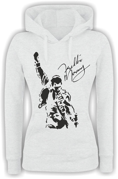 Felpa con cappuccio UOMO, DONNA & BAMBIN - FREDDY MERCURY - Super vestibilità Top qualità