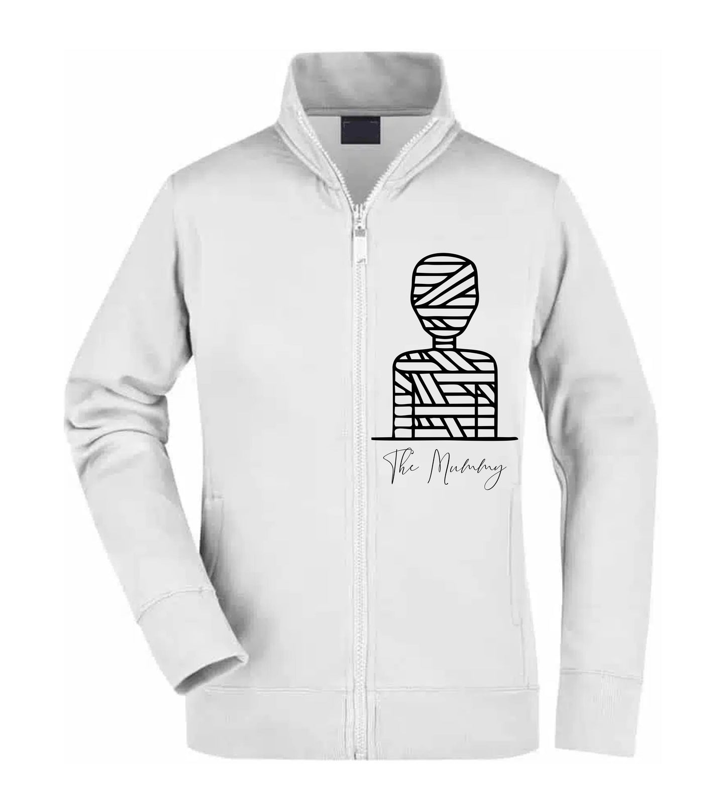 Felpa Unisex Full Zip - LA MUMMIA - Super vestibilità Top qualità - Social Crazy
