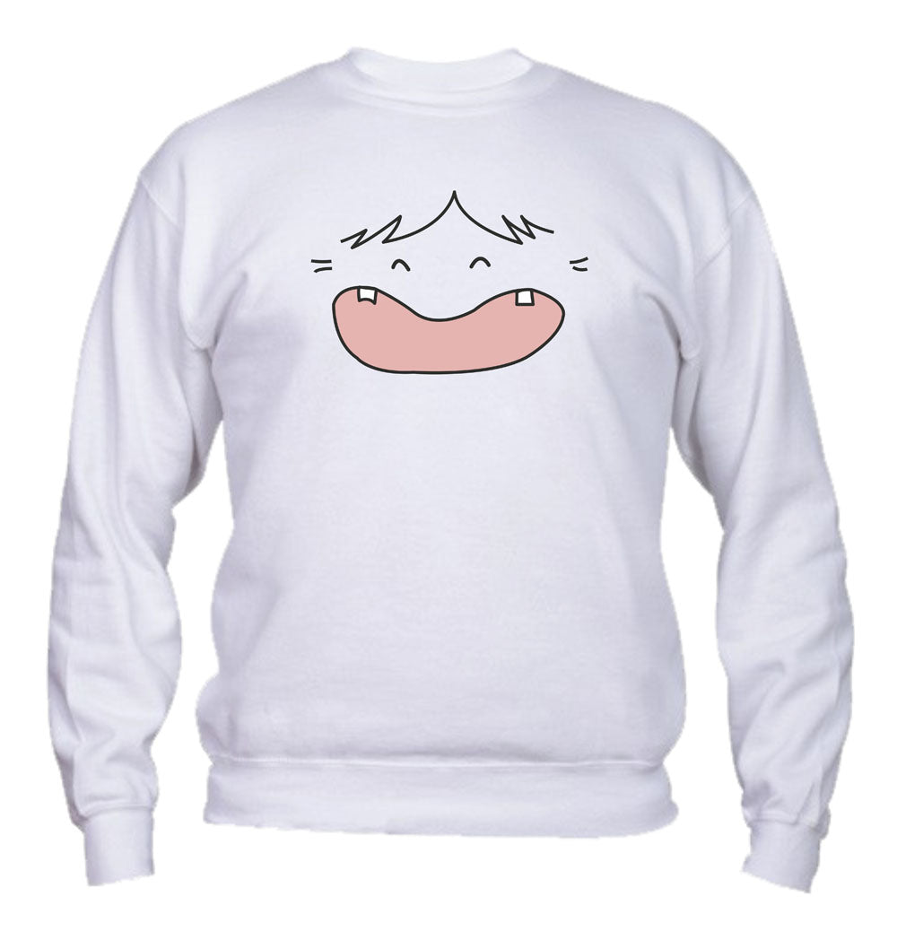 Felpa Girocollo UOMO, DONNA & BAMBIN - HELLO SPANK LINE ART - Super vestibilità Top qualità