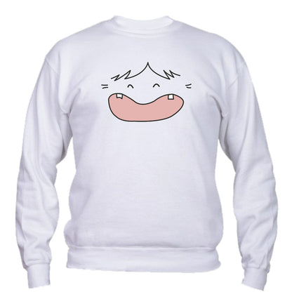 Felpa Girocollo UOMO, DONNA & BAMBIN - HELLO SPANK LINE ART - Super vestibilità Top qualità