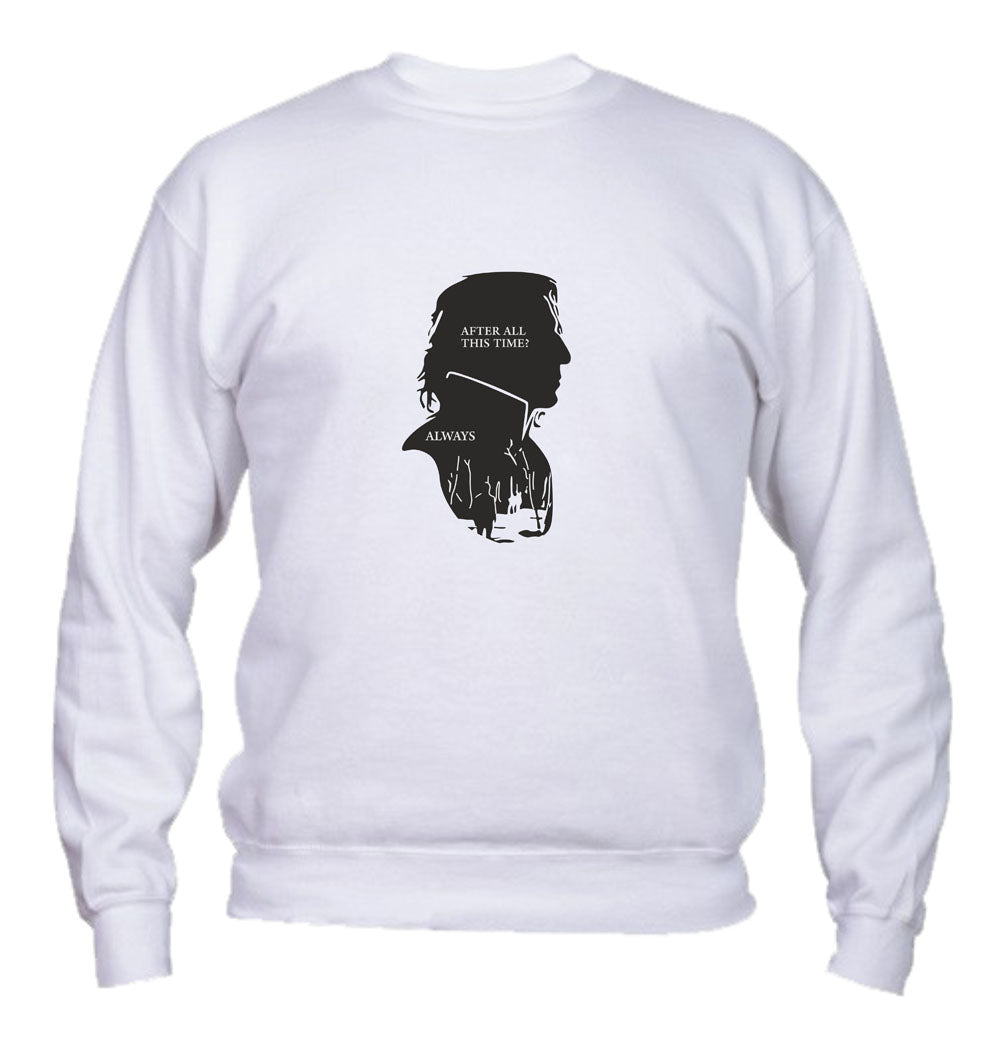 Felpa Girocollo UOMO, DONNA & BAMBIN - AFTER ALL THIS TIME - Super vestibilità Top qualità - Social Crazy